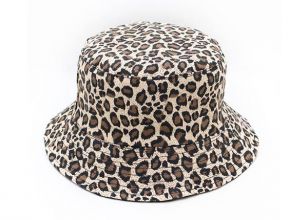 Sombrero de bucket leopardo geetah estampado de bucket para hombre o mujer