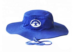 Royal Blue Bucket Gat Borro personalizado Azul Sol Borro con cuerda