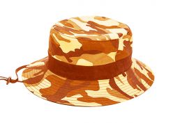 Sombrero de cubo de camuflaje de color naranja Blaze en blanco Blaze Orange Boonie Hat a la venta