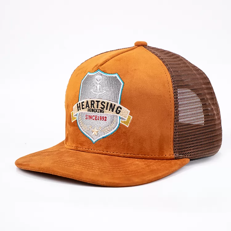 Bordado amarillo algodón barato para hombre snapbacks sombreros