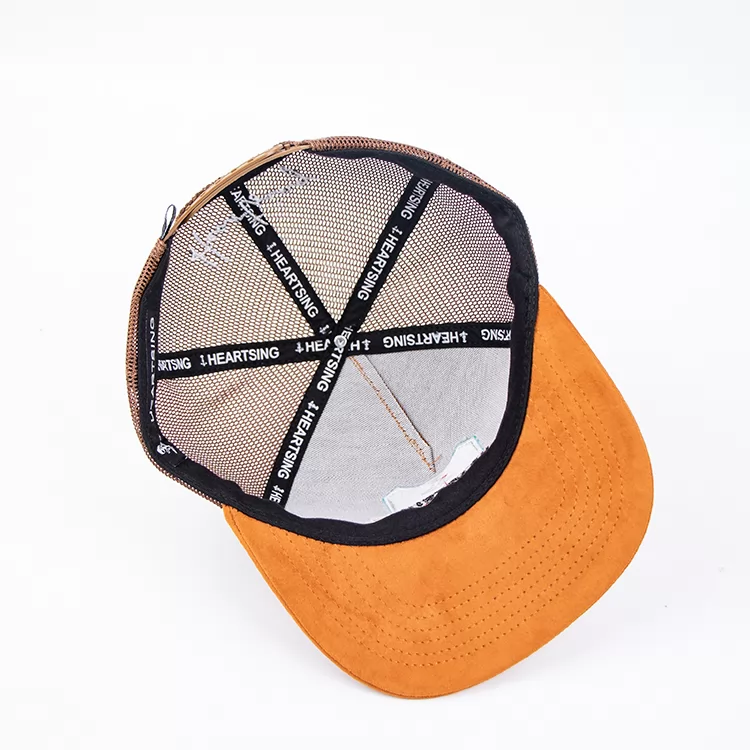 Bordado amarillo algodón barato para hombre snapbacks sombreros