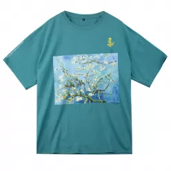 Camisetas al por mayor Fashion Fashion Grey Cotton estampado THISH-TSH016