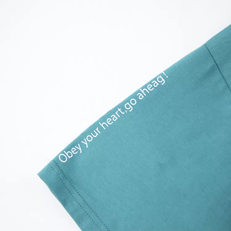 Camisetas al por mayor Fashion Fashion Grey Cotton estampado THISH-TSH016