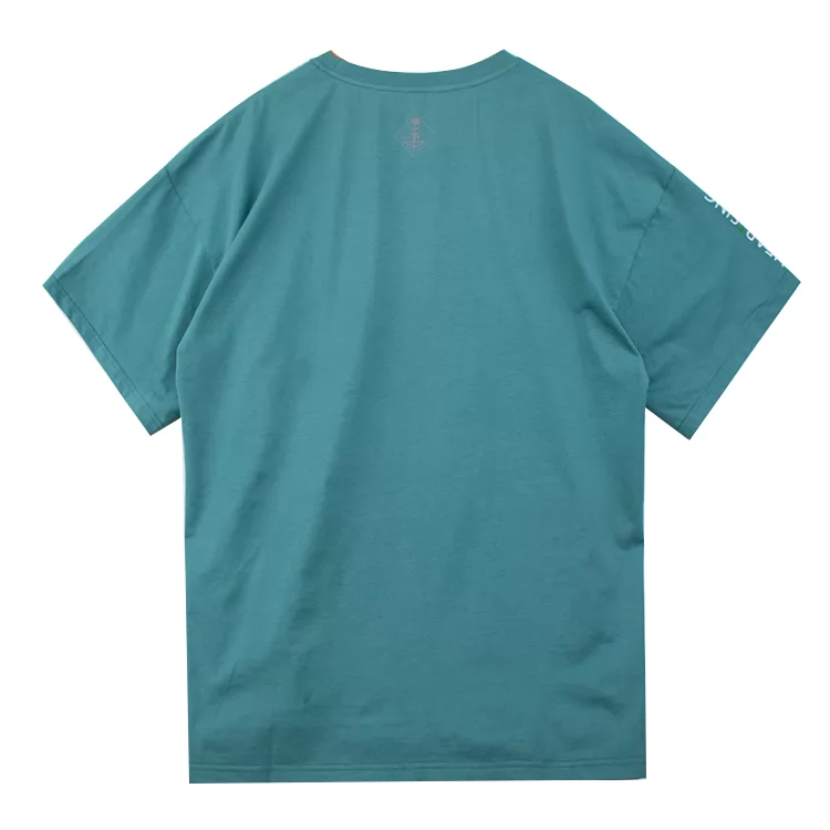 Camisetas al por mayor Fashion Fashion Grey Cotton estampado THISH-TSH016